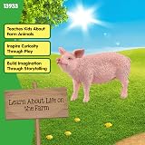 Schleich Farm World Pig Toy Figurine - Realistic Animal 2.3 inch Kids 3+ view 3