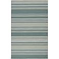 Jaipur Living Washable 5x8 Area Rug, Striped, Blue/Cream