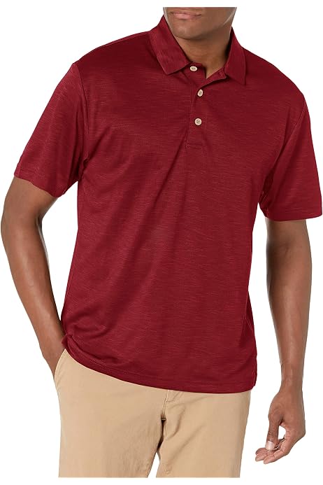 Textured Performance Polo Shirt 