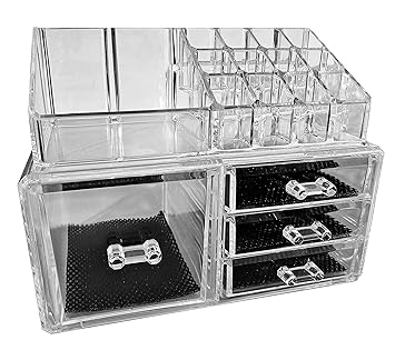 Kamay S Big Size Makeup Case Acrylic Clear Cosmetic Organiser