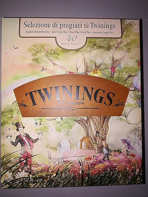 Twinings Box 40 Tea Selection – Caja Madera 40 té: Amazon.es: Hogar