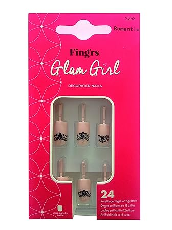 Fing'rs Glam Girl Romantic, 1er Pack (1 x 24 Stück)