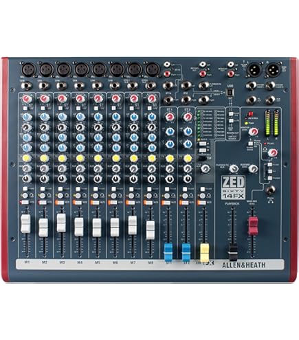 Amazon.com: Allen & Heath ZED-18 - 18-Channel Touring Quality