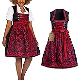 Dirndl Dresses Women Traditional German Oktoberfest Costumes Women - Authentic Dirndl