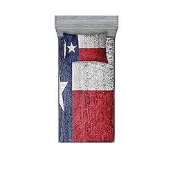 Lunarable Western Fitted Sheet & Pillow Sham