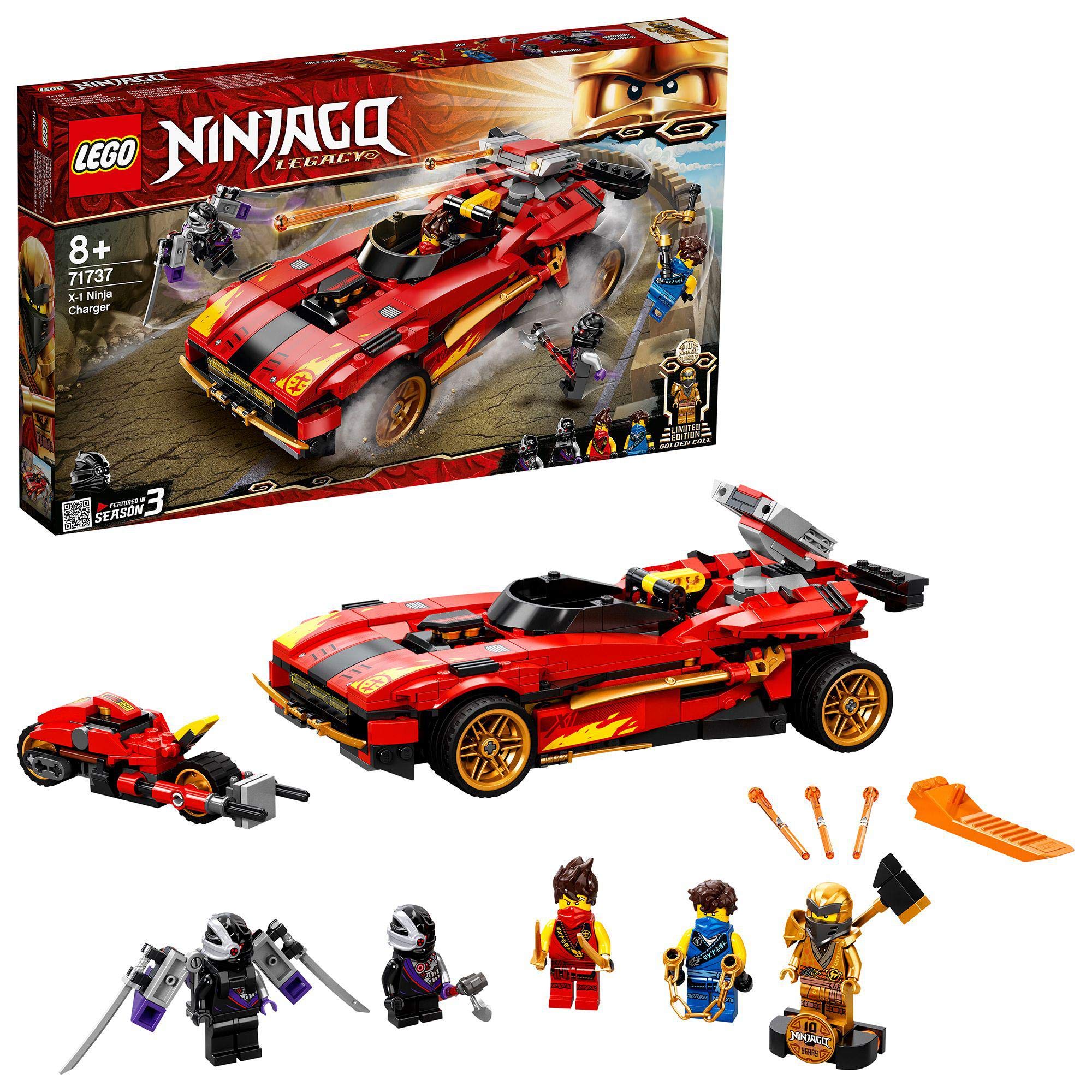 LEGO 71737 Ninjago X-1 Ninja Charger