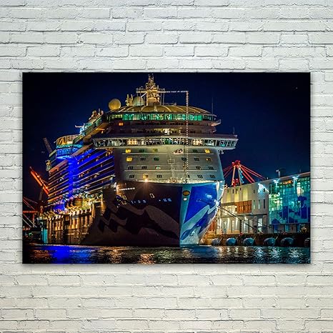 Amazon Westlakeアートポスター印刷ウォールアート クルーズ船 モダン画像写真ホーム装飾オフィス誕生日ギフト Unframed 30 X 40in アートフレーム ポスター オンライン通販