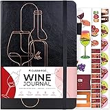 Clever Fox Wine Journal for Wine Tasting – Guided Wine Diary & Log Book with Tasting Instructions, Aroma Wheel, Food Pairing 