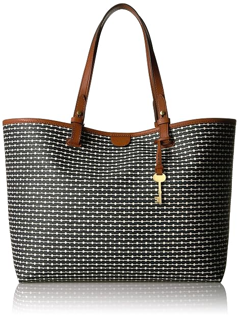 Fossil Rachel Satchel Black Stripe Shop 