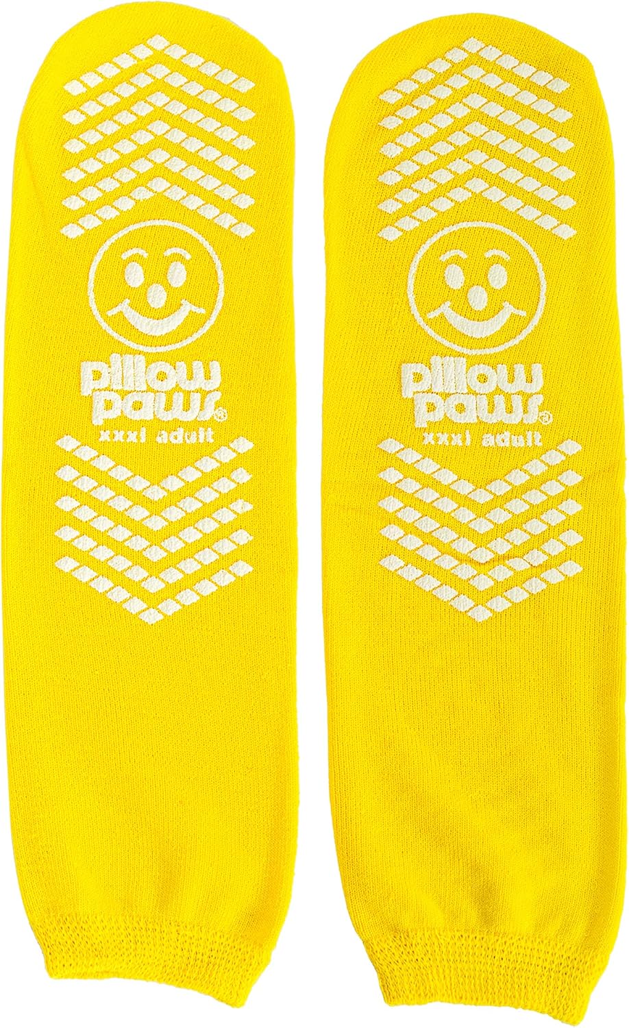 XXXL Slip Stopping Terrycloth Socks (Double Tread) (Extra Wide Bariatric) (Yellow) (3 Pairs): Health & Personal Care