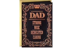 Hallmark Mahogany Father's Day Card (Strong, Wise, Dedicated, Caring)