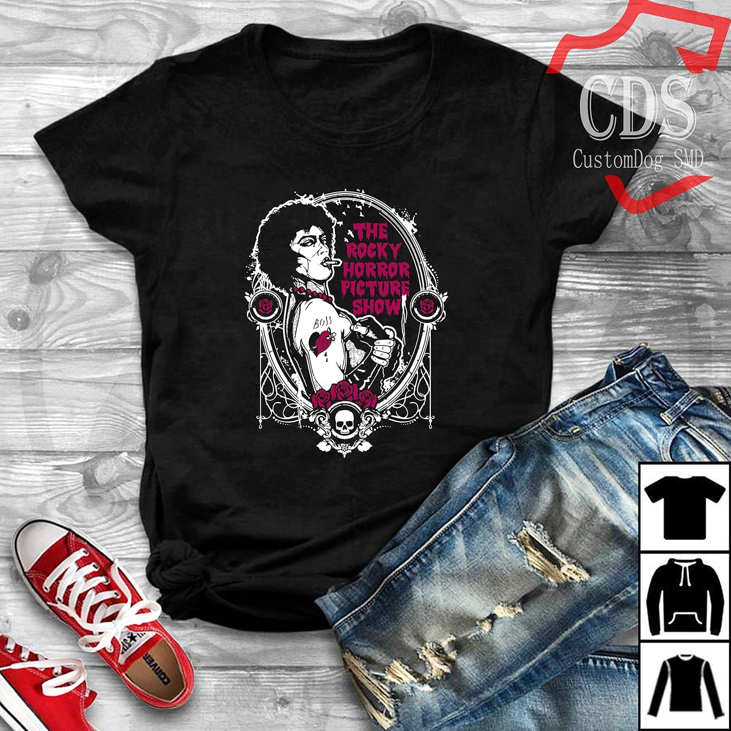 The Rocky Horror Picture Show Skull T Shirt Birthday Gift Shirt Gift