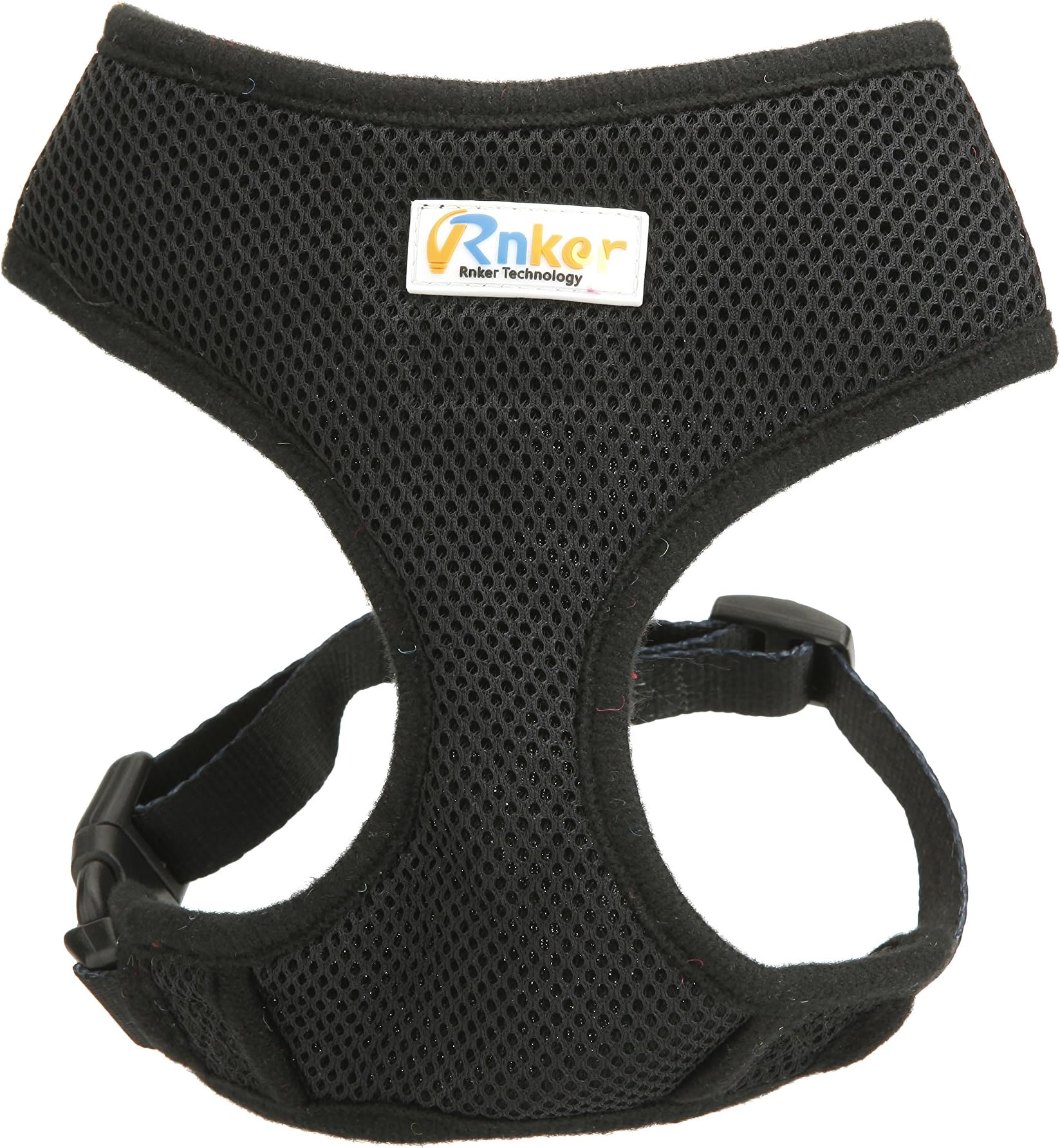 Rnker Soft Mesh Dog Harnesses Padded Vest No Pull Comfort Double Layer Harness for Pet Puppy