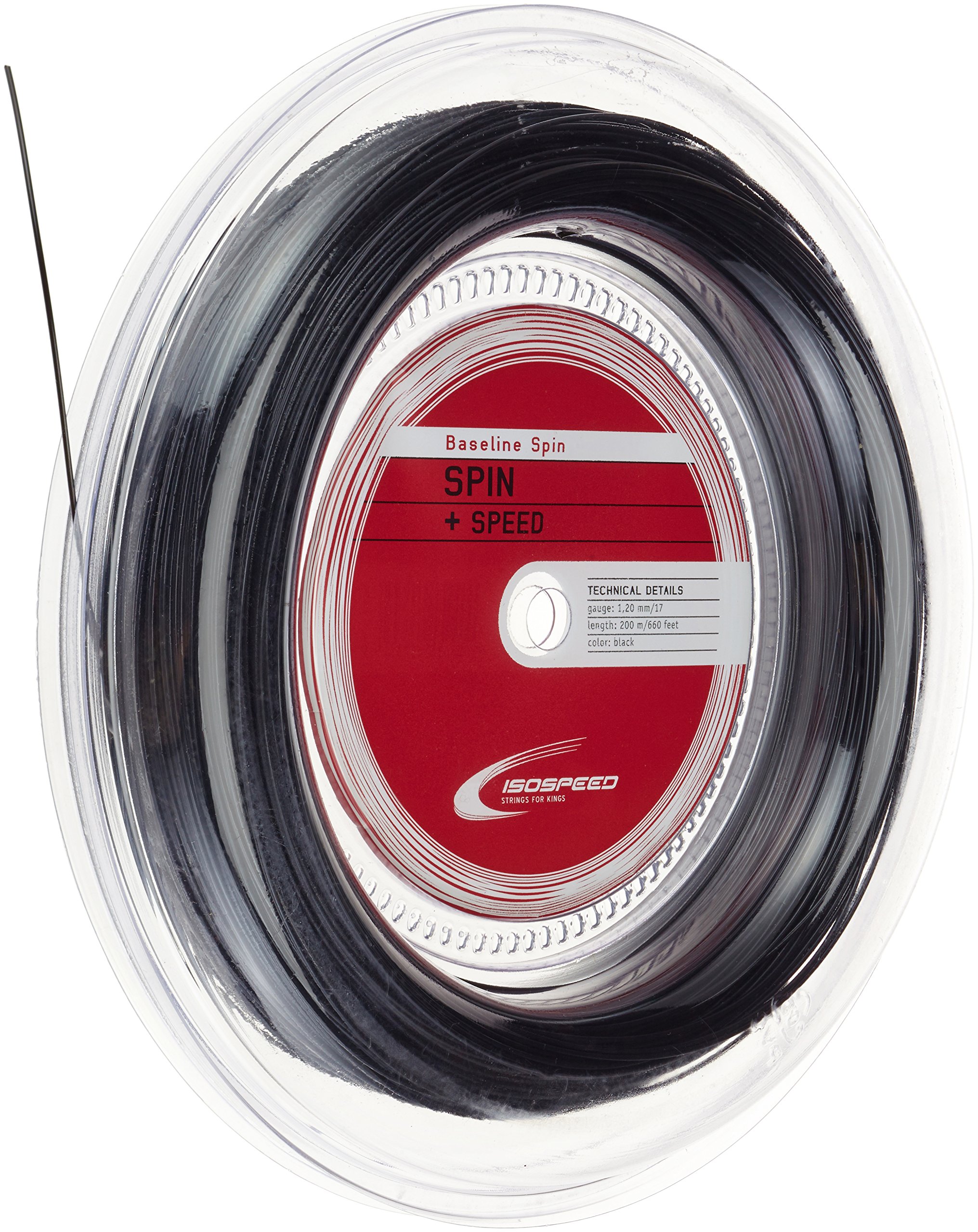 Isospeed Baseline Spin Speed Tennis String – 200 m Reel, 3015