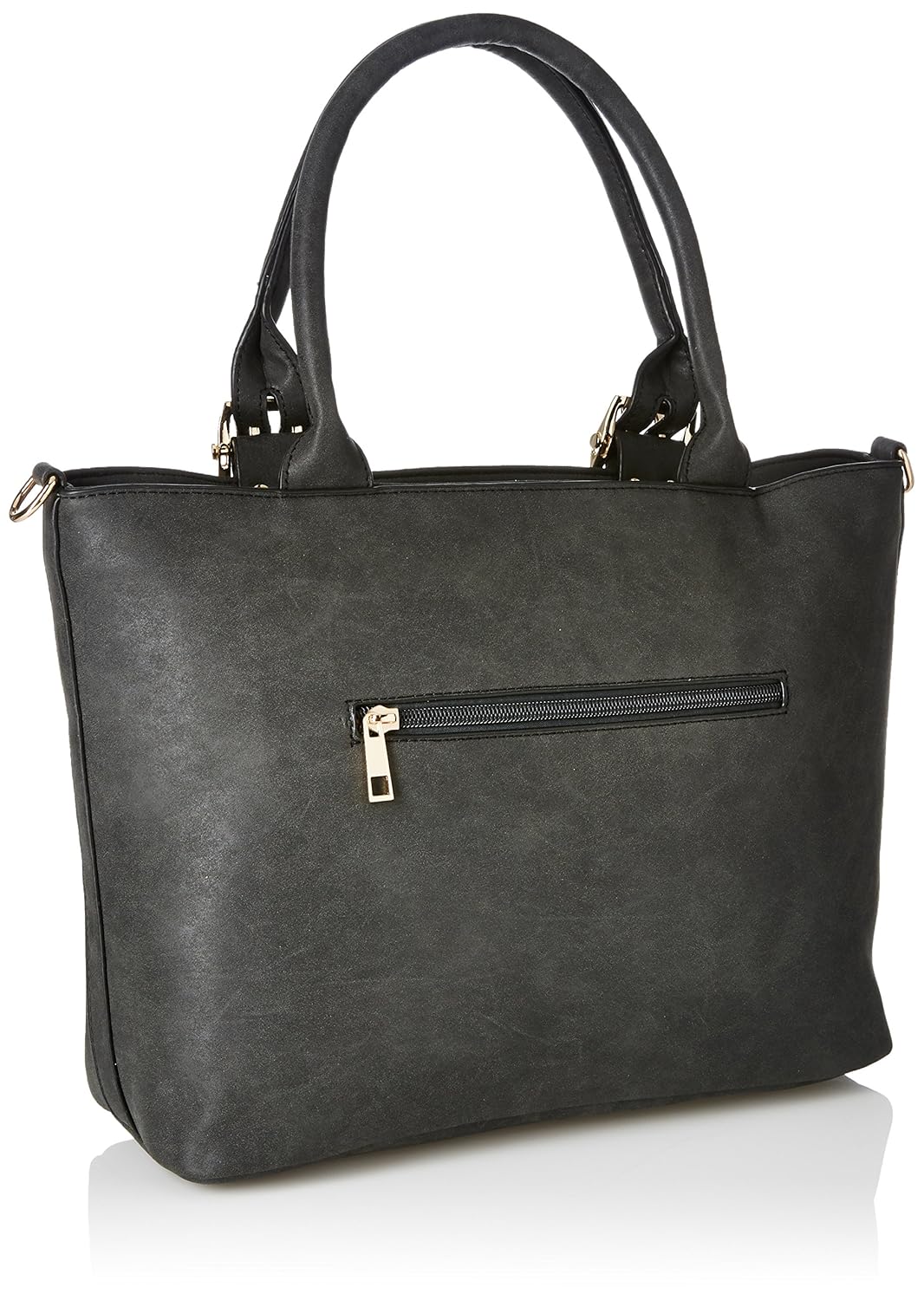caprese helly women's satchel (black)