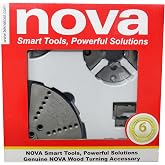 NOVA 6038 Small Project Wood Lathe Chuck Jaw Bundle