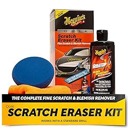 Meguiar's Quik Scratch Eraser Kit, Car Scratch