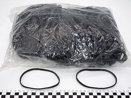 Progom - Gummibänder - 120(Ø75)mm x 5mm x 2.5mm - schwarz - 1 kg beutel