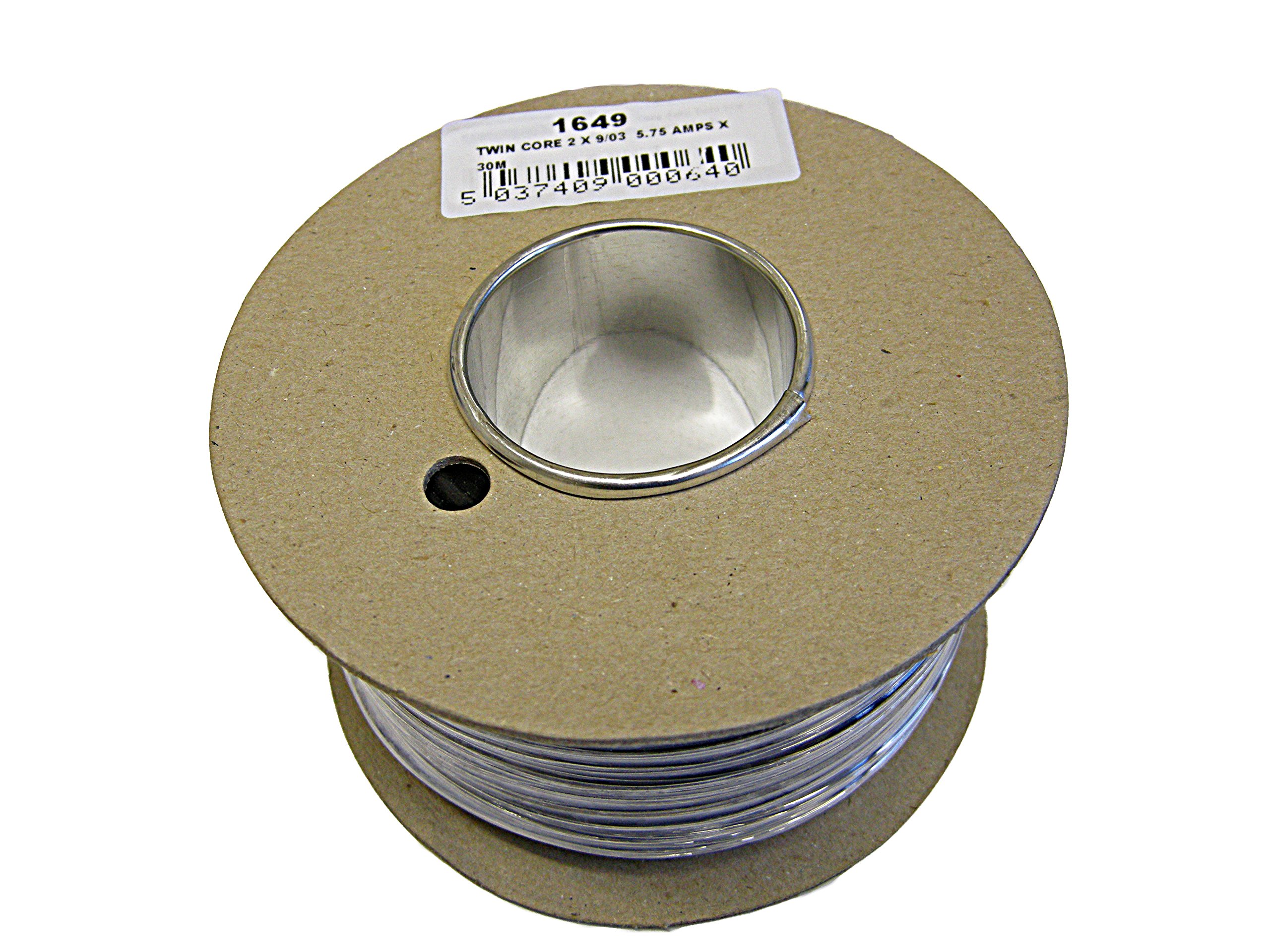 Tecniks 1649 5.75 A 30 m Twin Core Cable - Black/Red