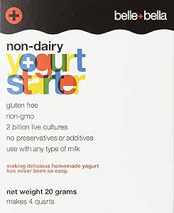 Belle and bella yogostarter - non-dairy - 20 grams