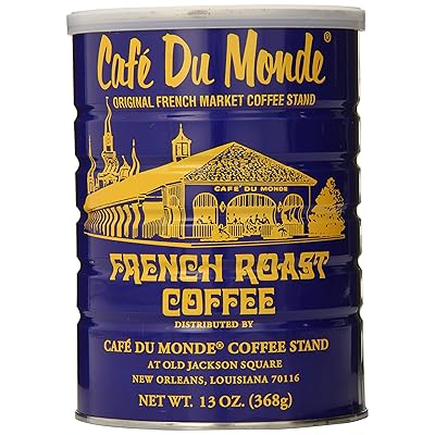 Cafe Du Monde Coffee, French Roast, 13-Ounce (Pack of 3)