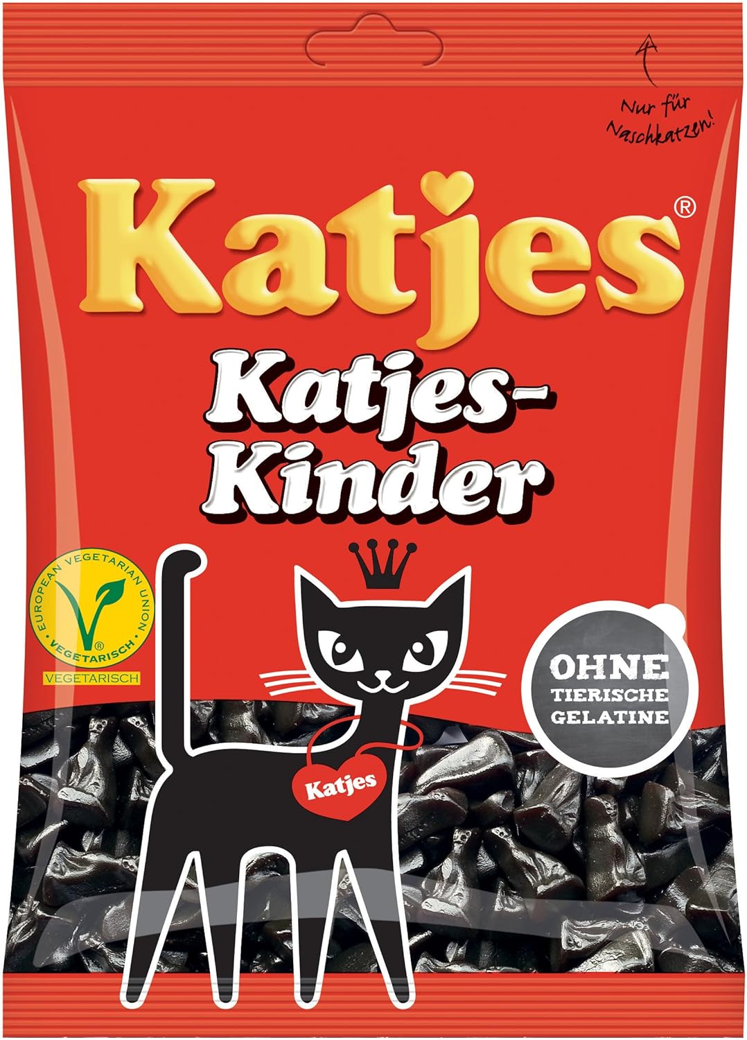 Katjes Kinder Licorice Catshaped Drops 200g Licorice Pieces Amazon.ca