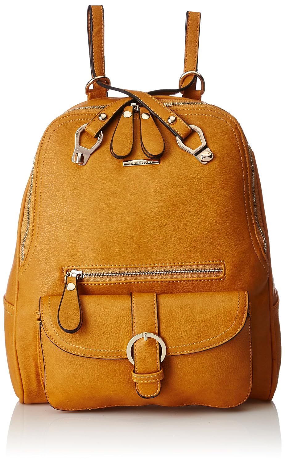 diana korr women's handbag (mustard) (dk33hmus)