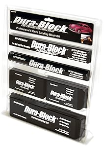 Dura-Block AF44A Black 6-Piece Sanding Block Set