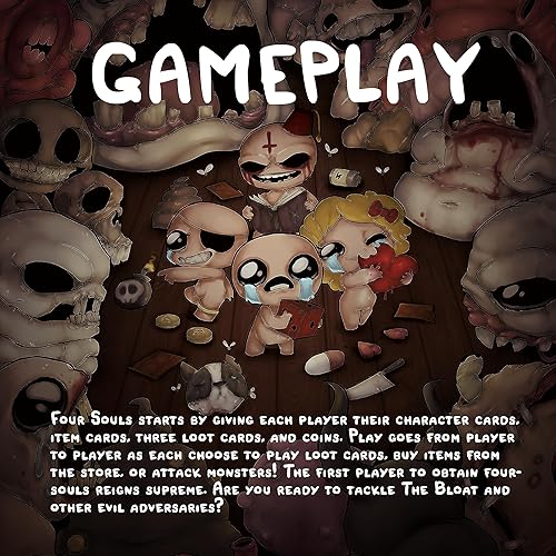 Maestro Media: The Binding of Isaac: Four Souls (2nd Edition) - Strategy Card  Game, Officially Licensed, Ages 13+, 1-4+ Players, 30 Min in Kenya | Whizz  Games