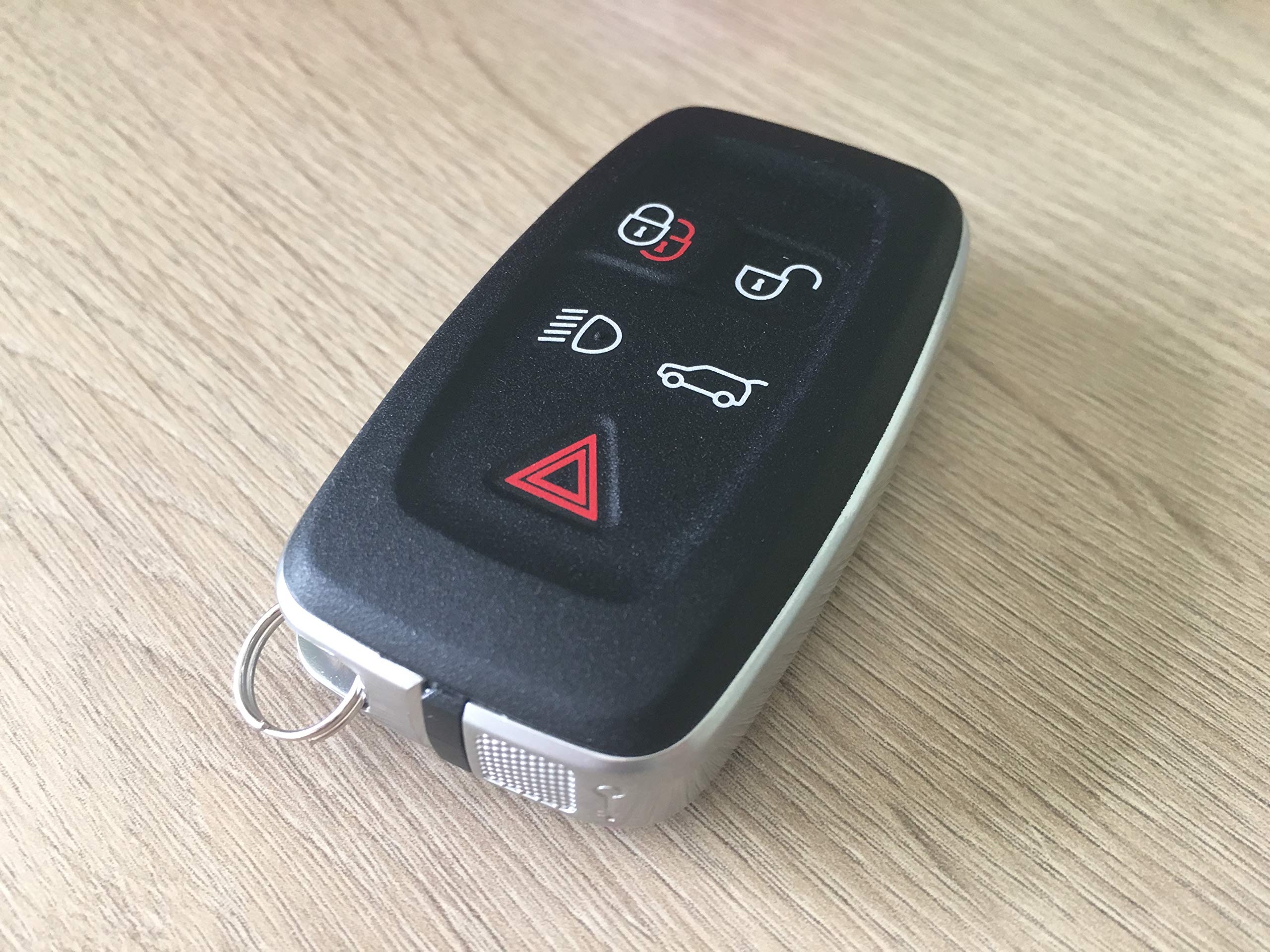 AML 5-Button Remote Key Shell Case for Range Rover Sport & Land Rover Discovery 4 (Proxy Smart Remote Key Fob) - Plastic