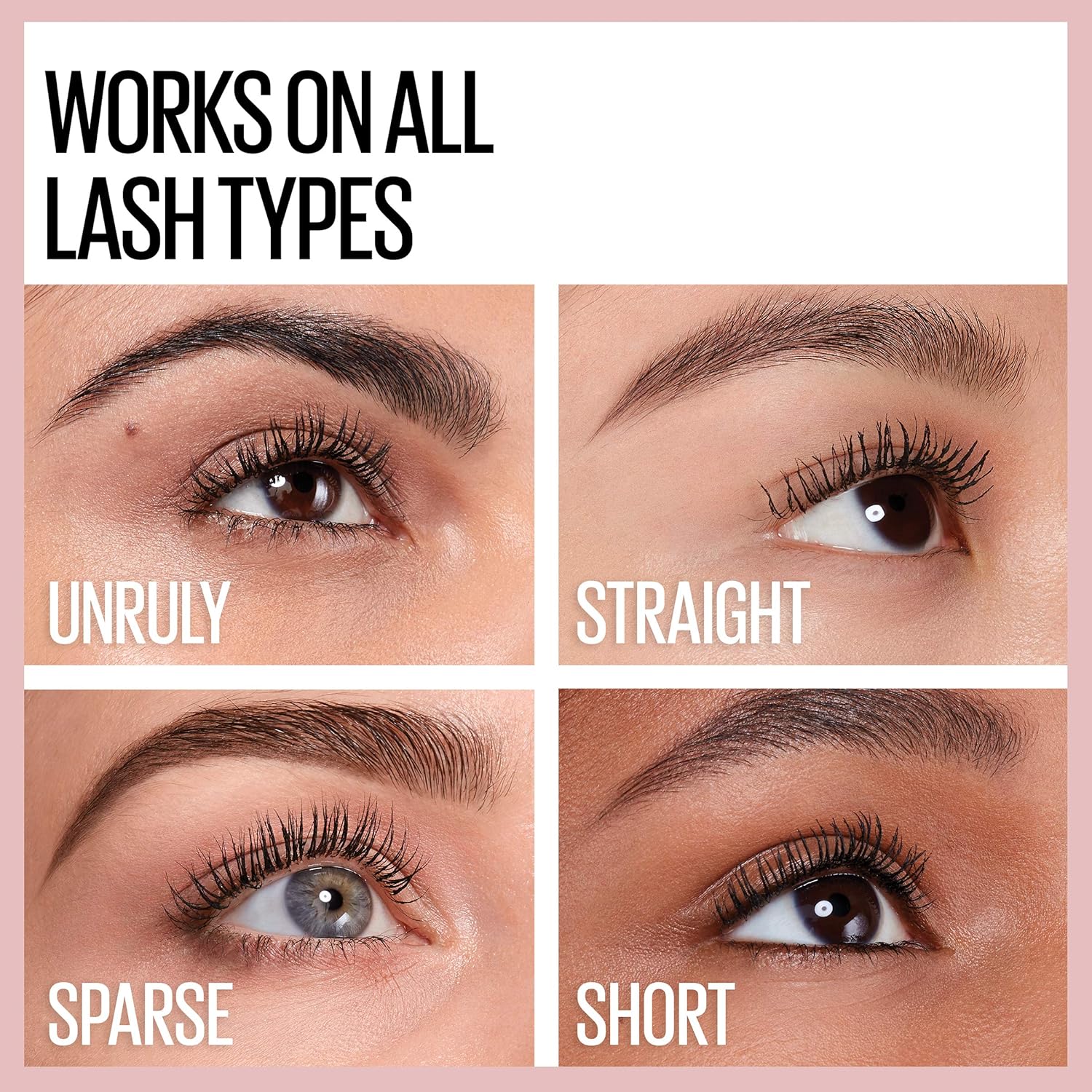 Maybelline Lash Sensational Washable Mascara, Blackest Black, 0.32 fl. Oz. (Packaging May Vary) : Beauty