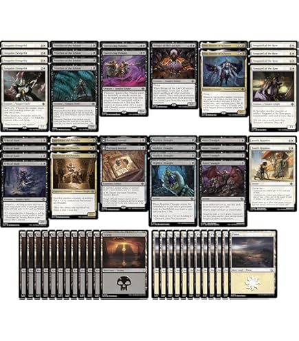 Amazon.com: MTG Decks & More Compatible with Magic The Gathering: Black  White Vampire Deck - Modern Legal - Custom Built - MTG
