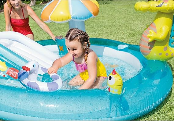 intex gator play center