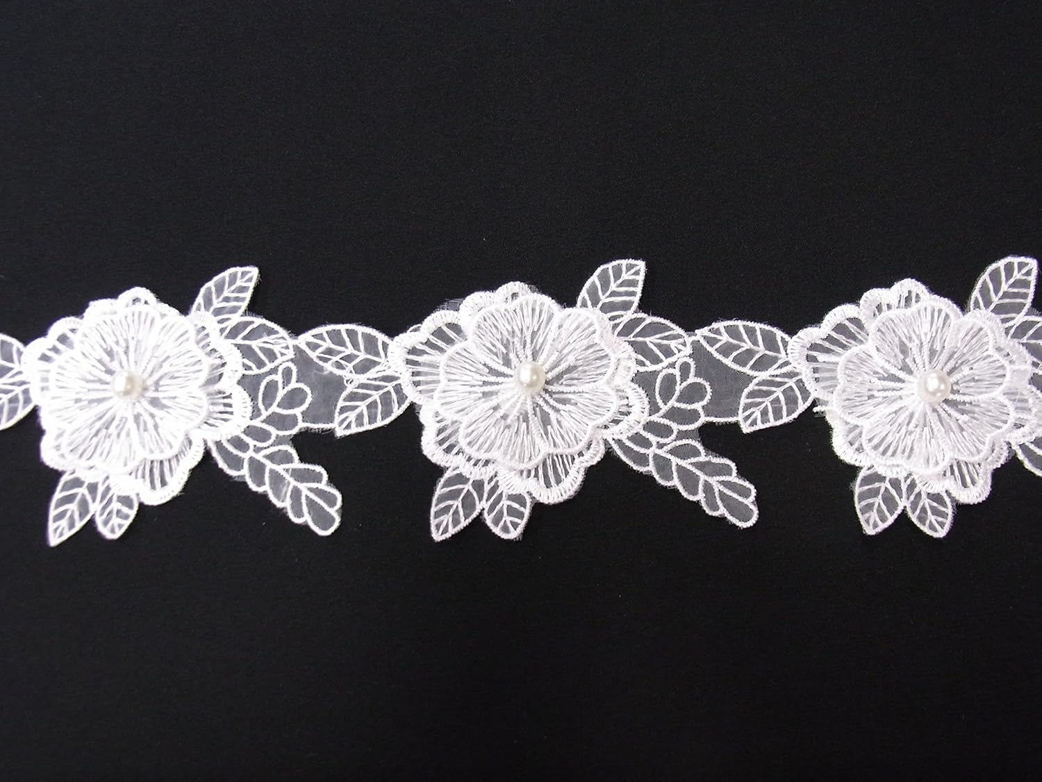 Amazon オーガンジーフラワーモチーフ レースブレード 花10個 パールつき Mt Q001 レース 通販 Amazon オーガンジーフラワーモチーフ レースブレード 花10個 パールつき Mt Q001 レース 通販