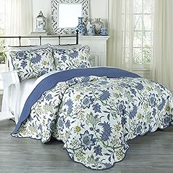 Waverly Traditions Maldives 3 Piece Quilted Pattern