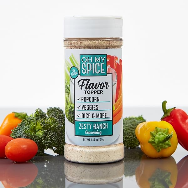 OH MY SPICE – FLAVOR TOPPER – ZESTY RANCH – GLUTEN FREE