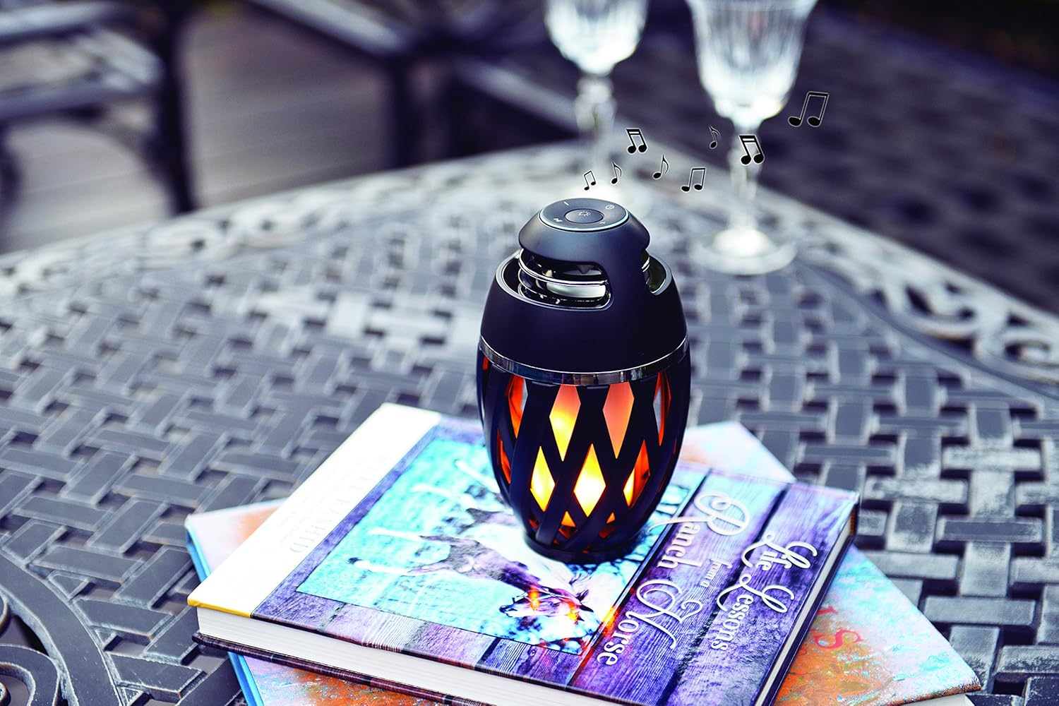 decotech flame speaker