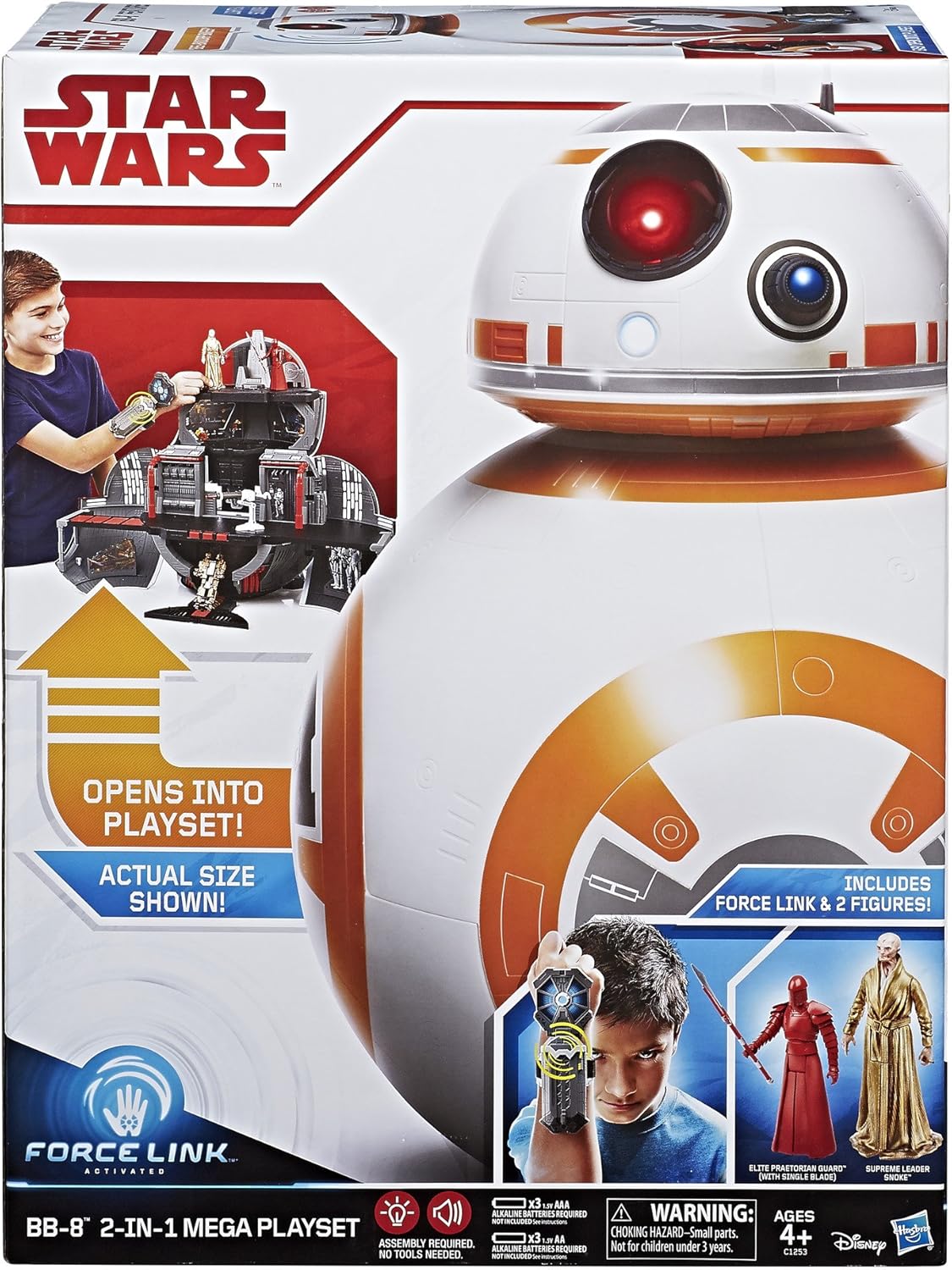 Star Wars Force Link 8 2 In 1 Mega Playset Including Force Link Toys Games Amazon Com