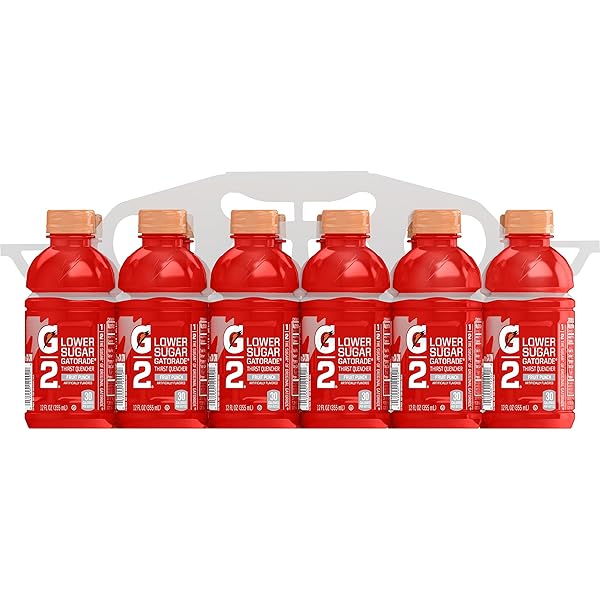GATORADE G2 THIRST QUENCHER SPORTS DRINK, FRUIT PUNCH, 12OZ BOTTLE, 12 PACK, ELECTROLYTES FOR REHYDRATION