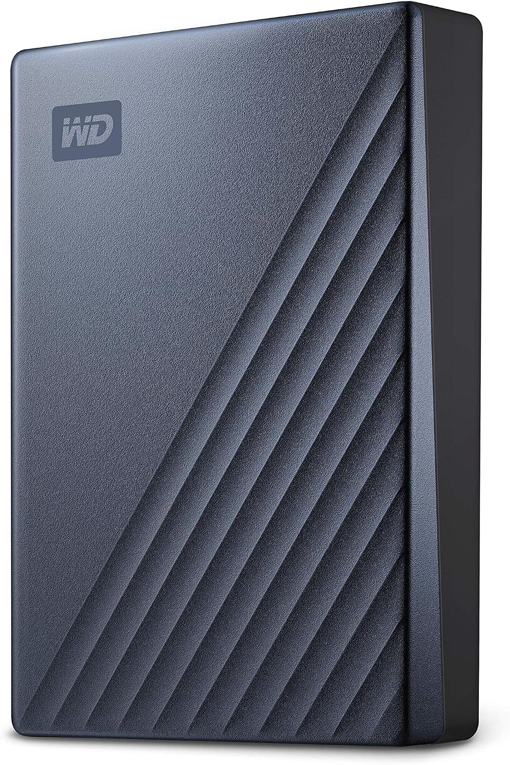 WD My Passport Ultra 6TB Portable External Drive USB-C USB-A Adapter Midnight