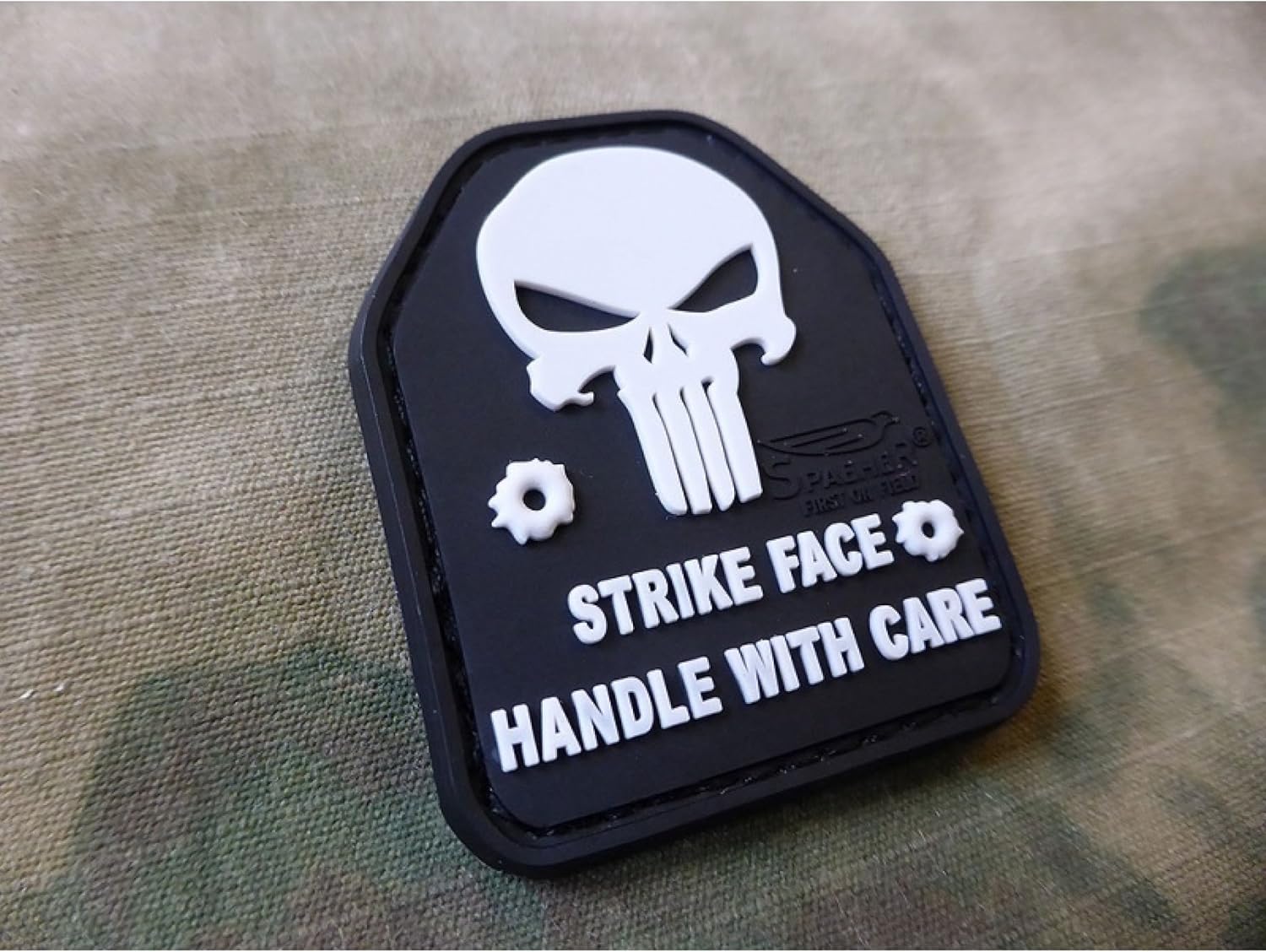 Jackets To Go JTG SAPI Plate Punisher Patch, Swat/JTG 3D Rubber Plate