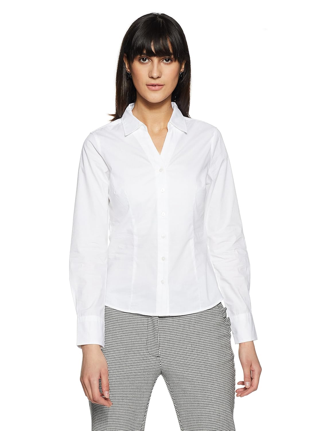 van heusen women's body blouse shirt