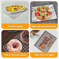 2PCS Cooling Racks for Cooking and Baking - 10" x