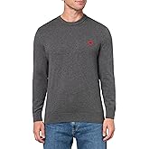 Hugo Mens Small Woven Label Cotton SweaterSweater