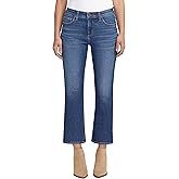 JAG Jeans Womens Eloise Mid Rise Cropped Bootcut Jeans