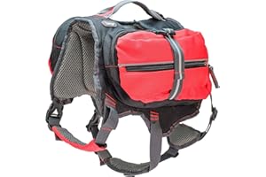 iEnergy™ MAL Dog Backpack - Dog Backpack - Weatherproof Backpack for Dogs - Well Padded Hiking Backp...