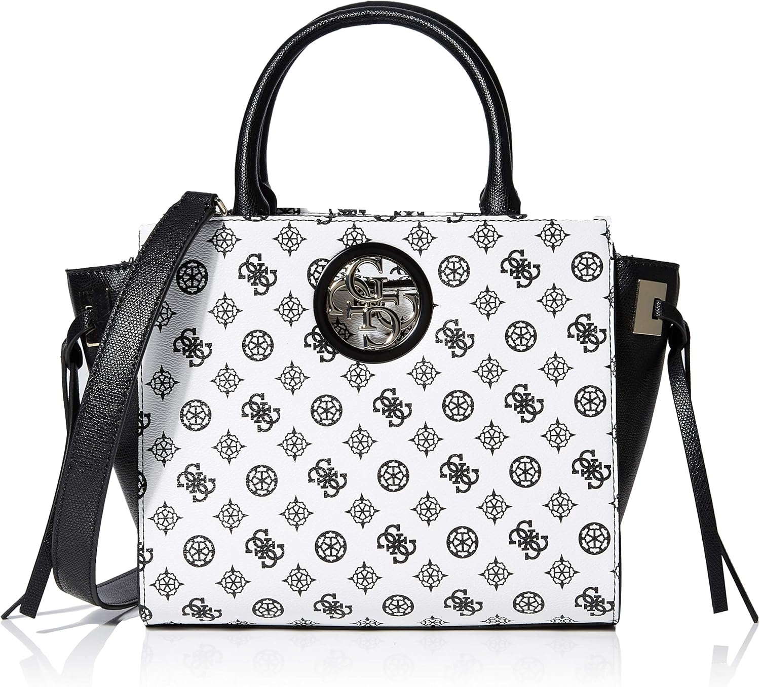 Guess Open Road Society Satchel Women's CrossBody Bag, Multicolour