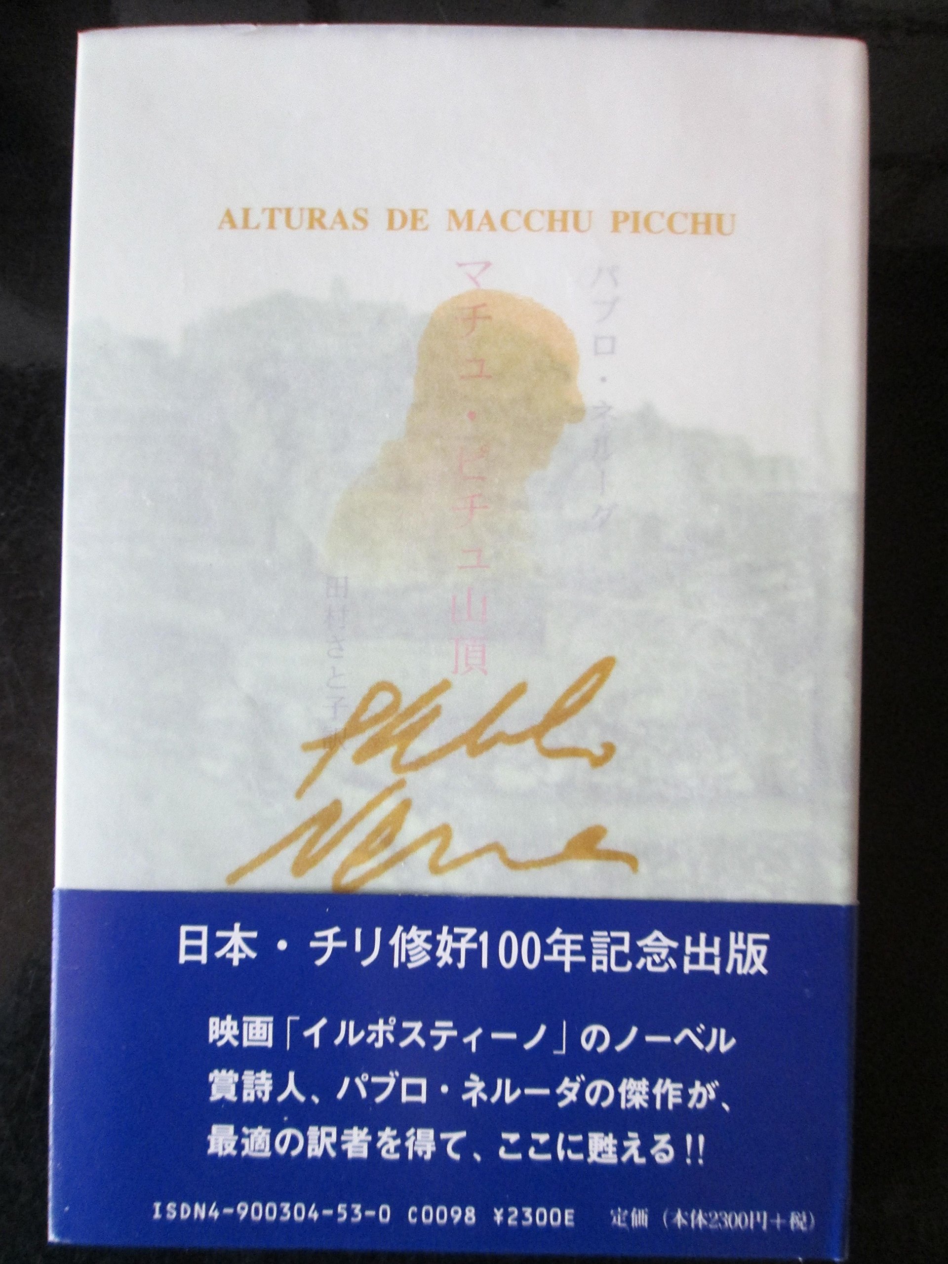マチュ ピチュ山頂 パブロ ネルーダ さと子 田村 本 通販 Amazon