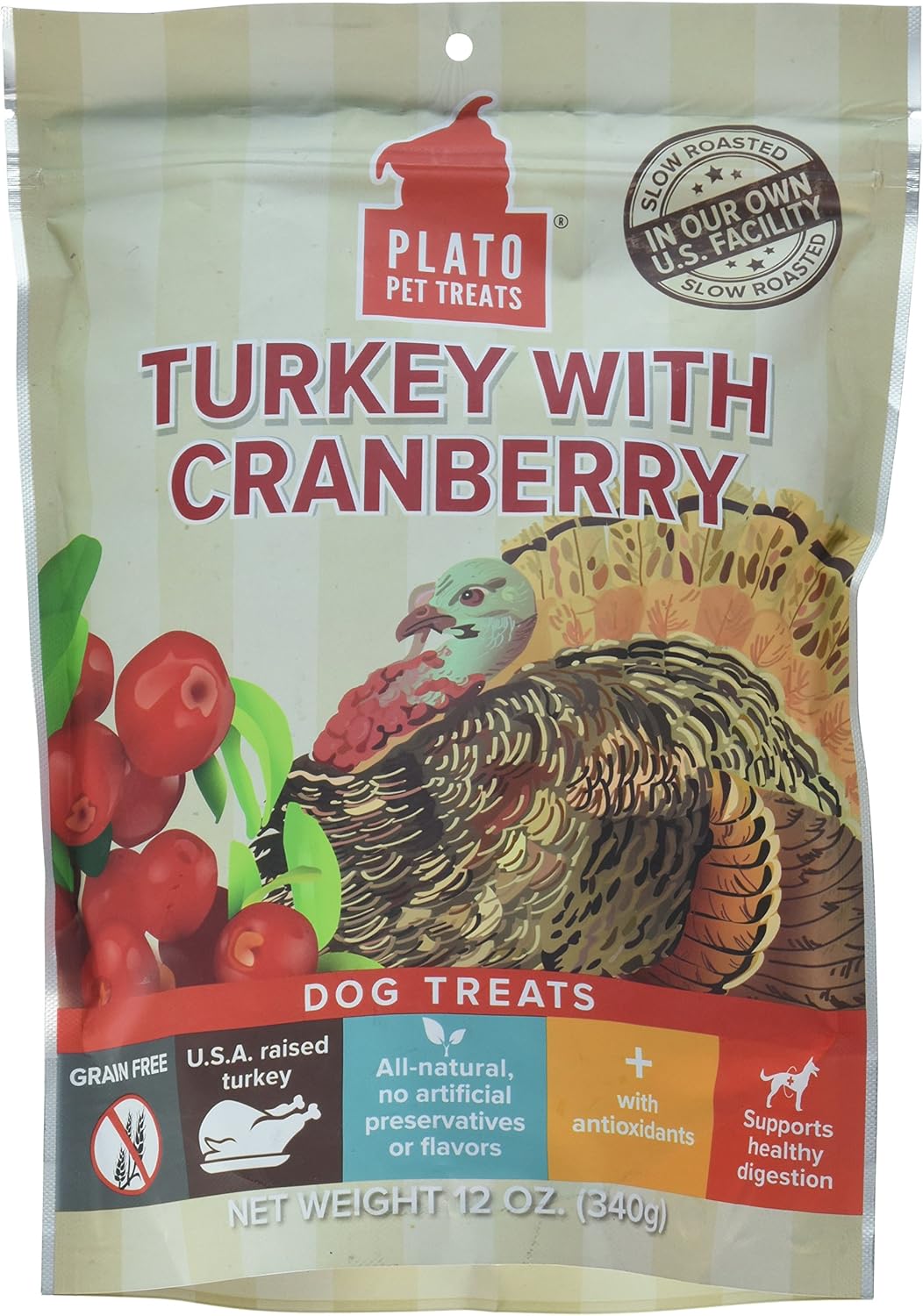 turkey and cranberry dog treats