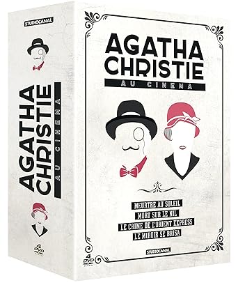 Amazon Com Agatha Christie Coffret Le Miroir Se Brisa Meurtre Au Soleil Mort Sur Le Nil Le Crime De L Orient Express Movies Tv